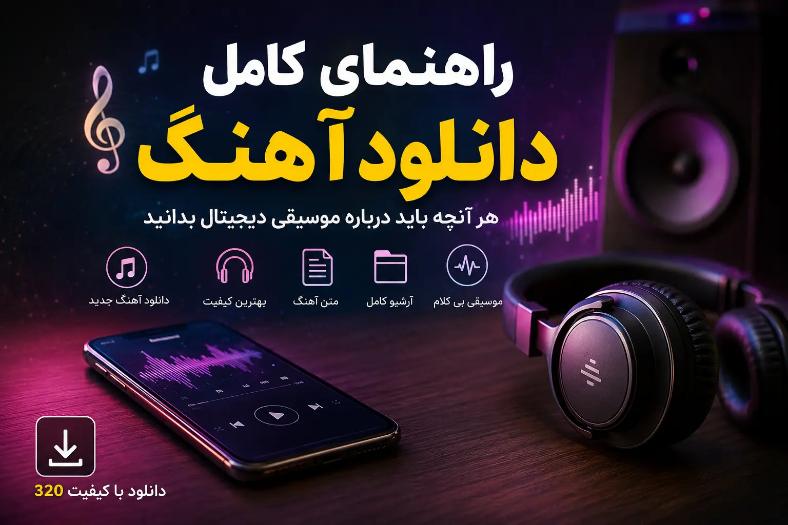 راهنمای کامل دانلود آهنگ؛ چگونه موسیقی باکیفیت پیدا کنیم؟